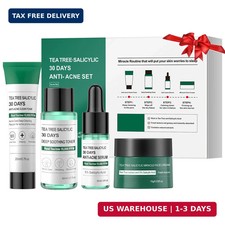 Tea Tree Salicylic Acid Acne Skincare Set for Women Facial Kit