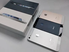 Apple iPhone 5 - Unlocked 16GB / 32GB - iOS 10 - Gold/Black/Silver With Box