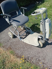 folding mobility scooter used  AQUA  SMOOTH  Travel  Lite 4 Mph
