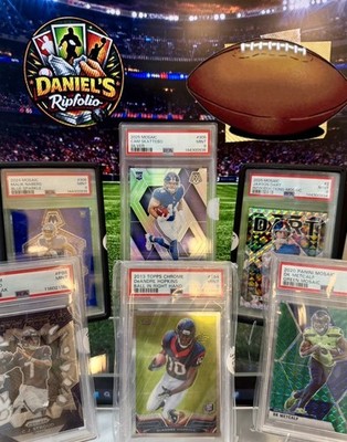 Football Card Repack - 15 Cards - Memorabilia Auto Patch Numbered or Graded Card