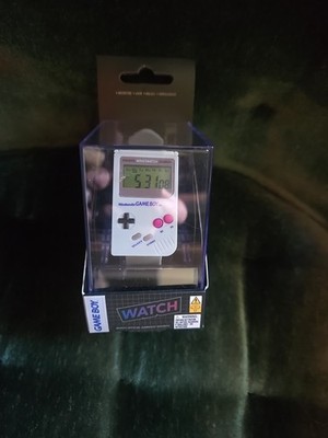 Nintendo GameBoy Watch New with Case Retro Nintendo GameBoy Watch with Sounds