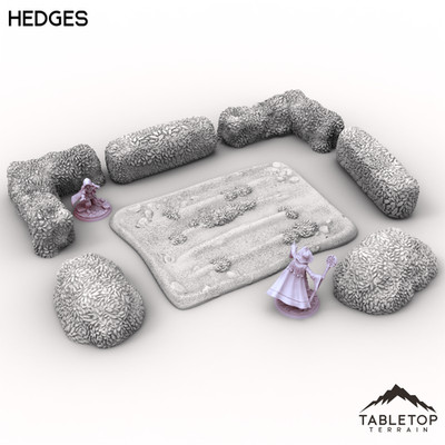 Vexed Village - Hedges - Fantasy DND Dungeons and Dragons