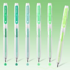 6Pcs Acrylic Pens, Retractable 1.0 Fine Point Multicolor Ink Pen for Black , ...