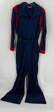 1960s VTG JC Penney Jumpsuit One Piece Ruffles Wide Leg MEDIUM Catalog Item