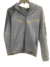 Nike Sportswear Fleece Full Zip Hoodie, Size XS Blue