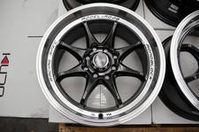 Kudo Racing Faze 15x7 4x100 4x114.3 Black With Polish Lip Wheels Rims Civic 4 Kudo Racing Faze 15x7 4x100 4x114.3 Black With Polish Lip Wheels Rims Civic 4