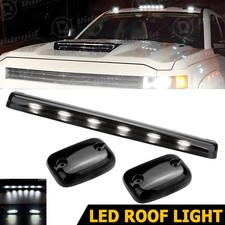 White Led Roof Top Running Cab Lights For Chevy For Gmc 25003500 2007-22 Eoa