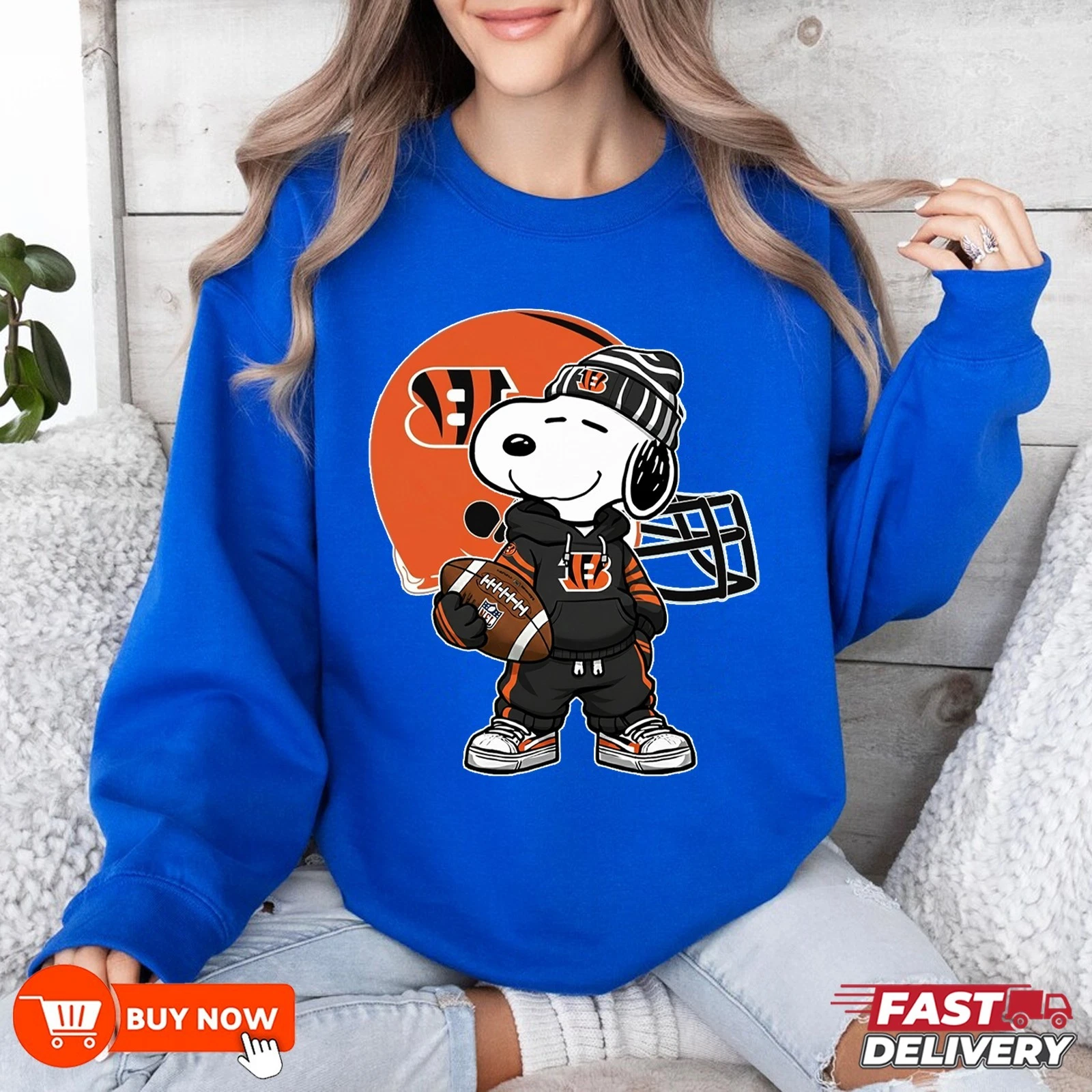 Cincinnati Bengals Football Sweatshirt