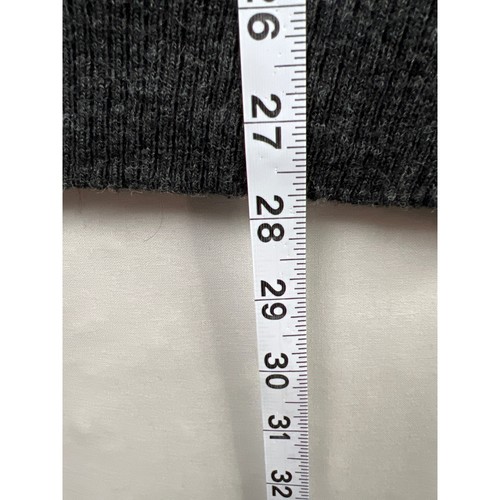 Sears Roebuck Button Cardigan Men L Grey Argyle Wool Blend Vintage Italy Vneck, $42.5 - Photo 5