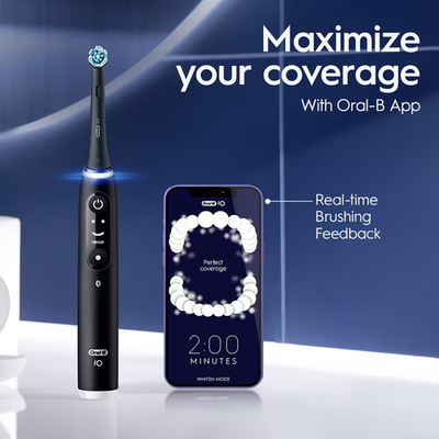 Oral-B iO Series 9 Rechargeable Electric Toothbrush - Black