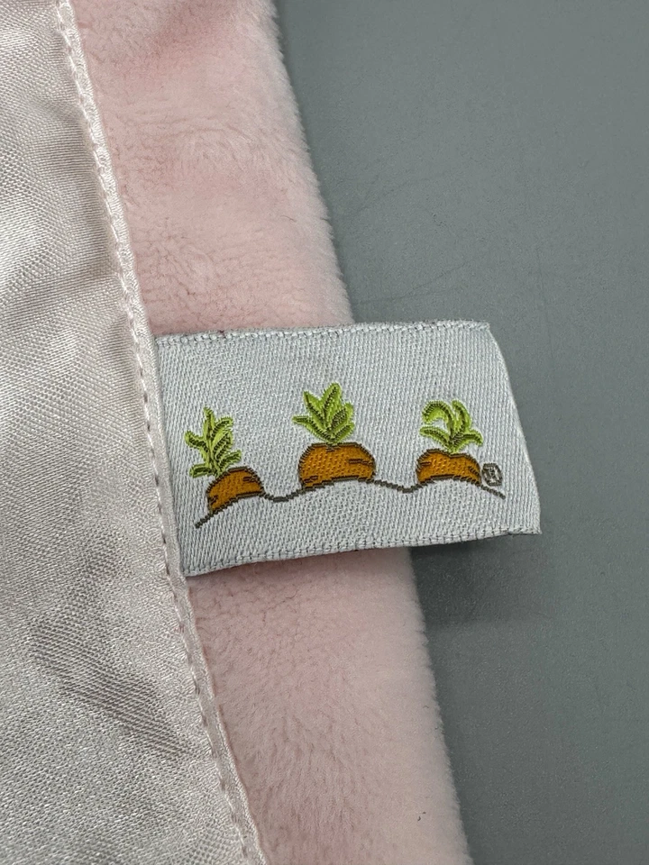 Bunnies By The Bay Blossoms Bye Bye Buddy Lovey Baby Manta de Seguridad Rosa Foto 3 de 4