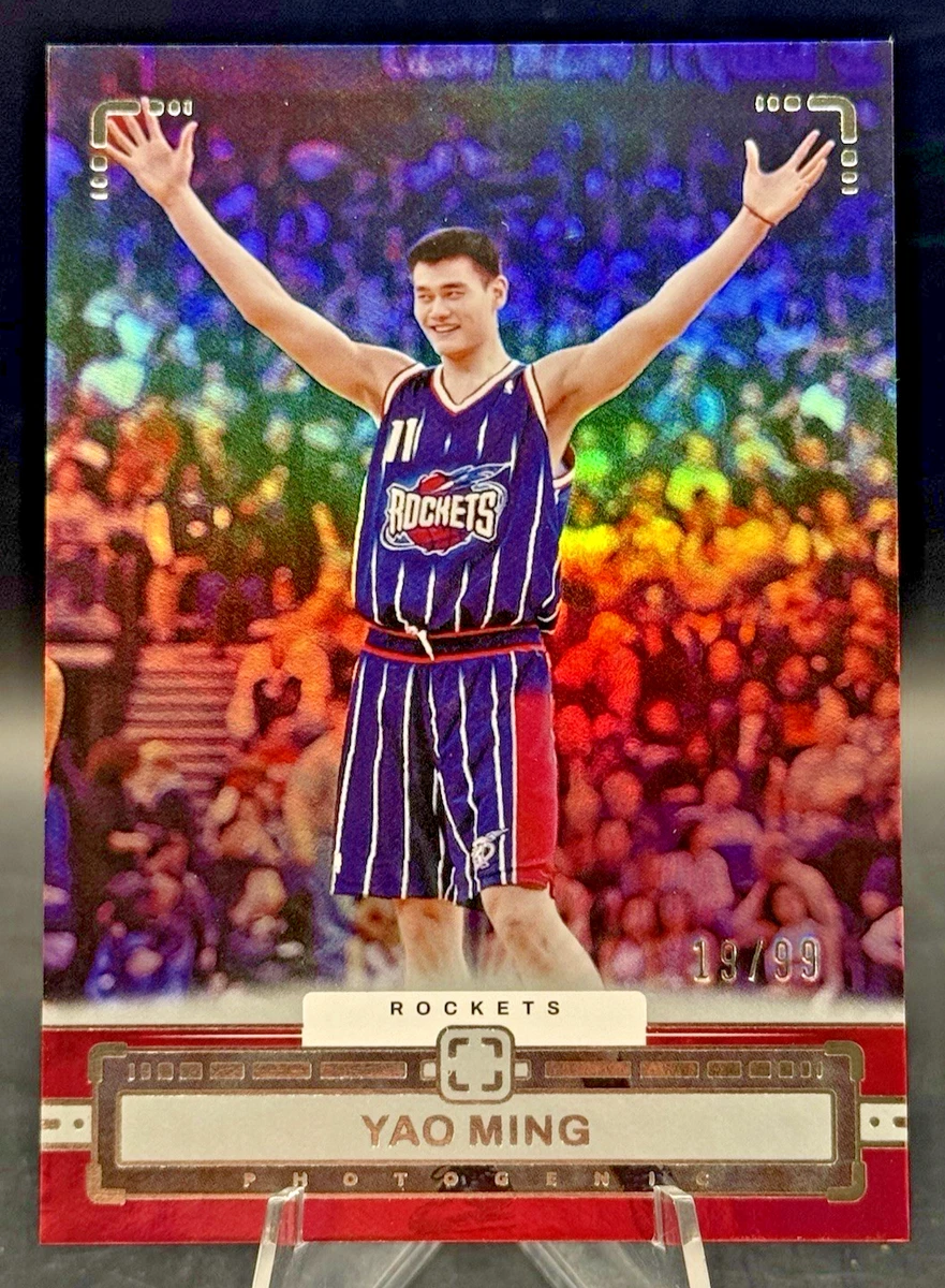 Panini Yao Ming Basketball Serial Numbered Sports Trading Cards