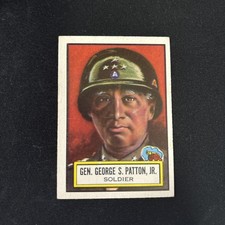 1952 Topps Look N See #39 Gen. George S. Patton, Jr. Ungraded
