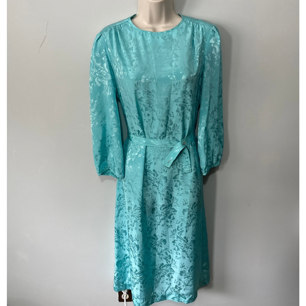 blue disco dress 70s Blue Sequin Disco 70s Dress