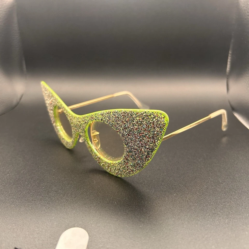 УЛЬТРАРЕДКИЕ 1960-Х TURA ДИСКО МАСКА МОДЕЛЬ ИСКРЫ АКЦЕНТИРОВАННАЯ ОПРАВА СОЛНЦЕЗАЩИТНЫЕ ОЧКИ - Изображение 4 из 4