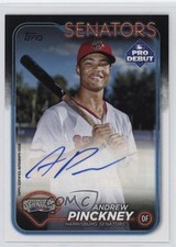 2024 Topps Pro Debut Auto Andrew Pinckney #PD-117 Auto 17hv