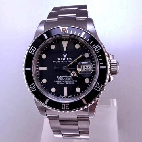 Rolex Submariner Date Ref 16800 S/S Matte Dial