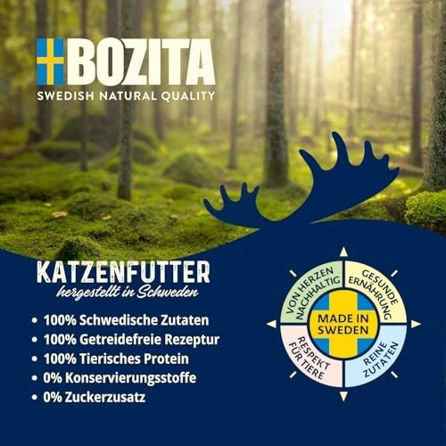 Bozita Nassfutter Makrele Gelee 6x370g getreidefrei zuckerfrei Katzenfutter - Bild 3 von 4