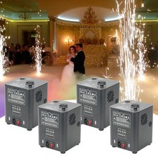 4pcs 450W Mini Cold Spark Machine Fireworks Sparkler Fountain for Party Dj Stage