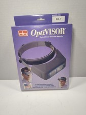 Donegan DA-7 OptiVISOR Optical Glass Binocular Magnifier 2.75X Headband USA