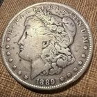 1889-O Morgan Silver Dollar New Orleans Mint US Coin