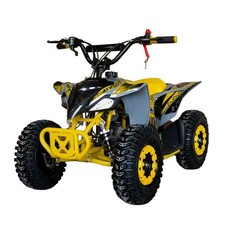 MINI QUAD GLP FACTORY DRAGON 50CC 2 TEMPI  YELLOW EASY START RUOTE 13X4.10-6