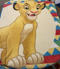 Disney The Lion King Simba Toddler Fleece Blanket Soft