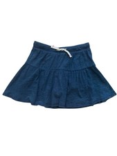 Cat  Jack Girls Skort Size 6/6X Navy Blue Knit Skirt with Built-in Shorts GC