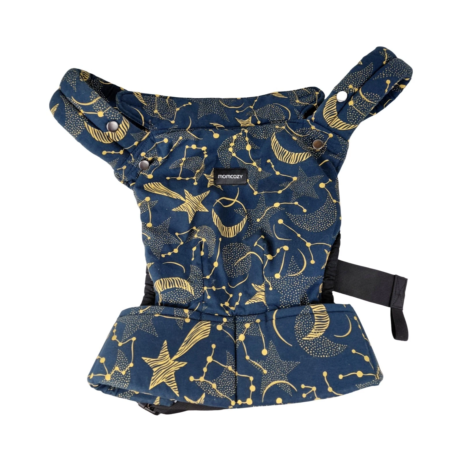 Momcozy Baby Carrier Unisex OS Navy Gold Celestial Ergonomic 7-44lbs Adjustable