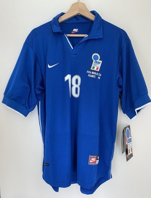 maillot football vintage Italie 1998 HOME – Football Shirt