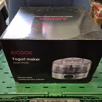 AICOCK Joghurtbereiter EP2305 geöffnet und nie benutzt Top Zustand