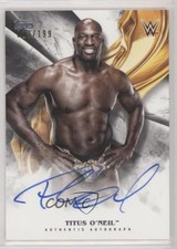 2019 Topps WWE Undisputed Auto 13/199 Titus O'Neil #A-TN Auto 08jk