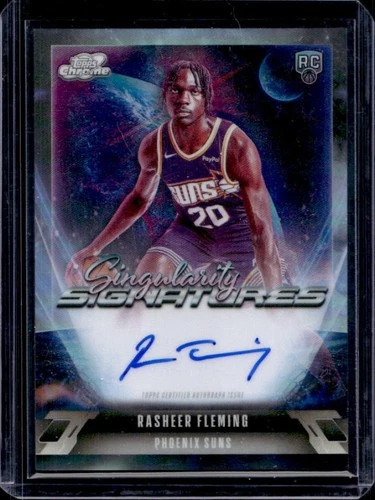 2025 Topps Cosmic Chrome Rasheer Fleming Base (RAW)