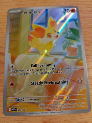 Fennekin - 080 (Mega Evolution Promo) - Near Mint NM - Promo