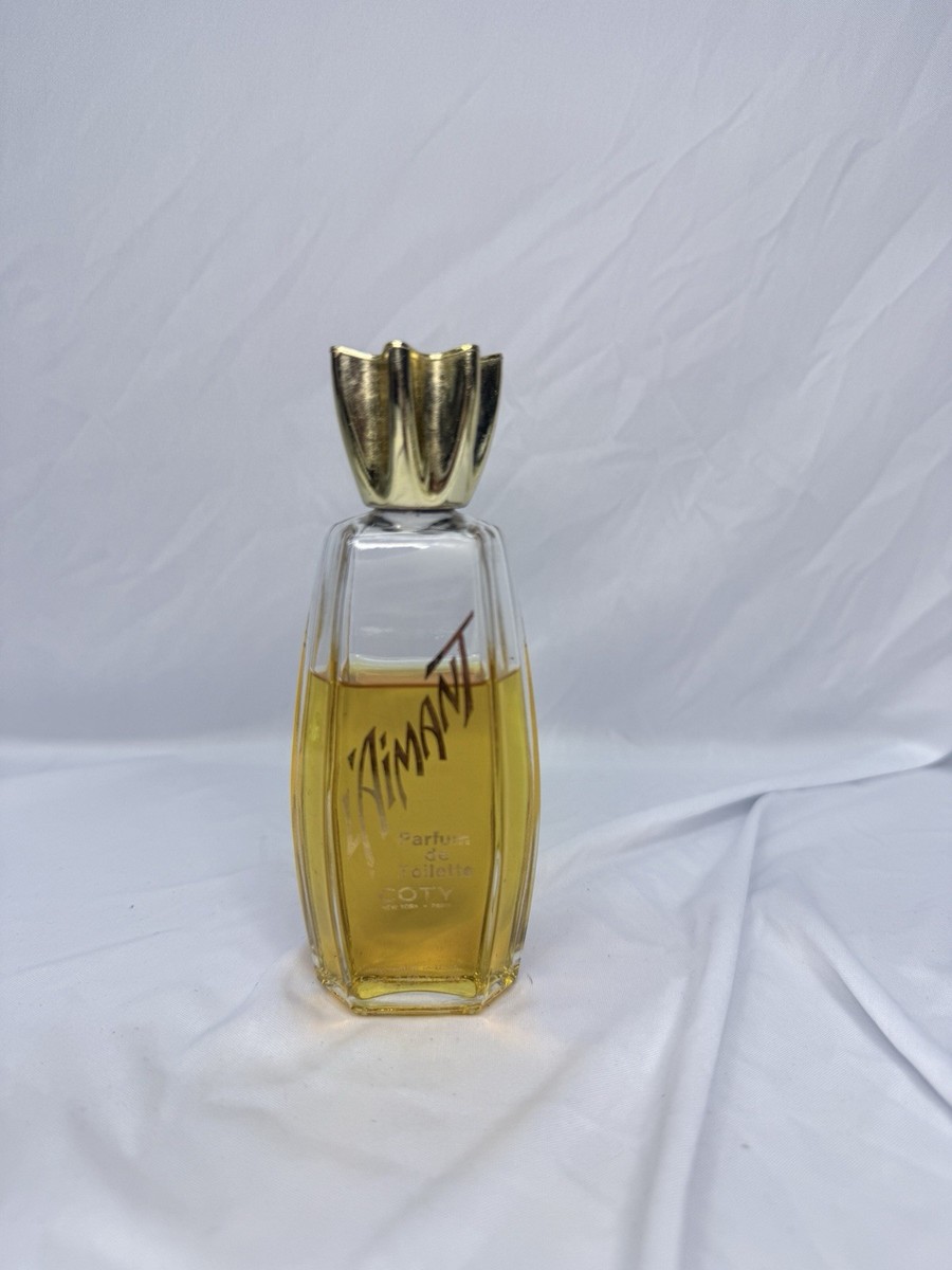 Vintage Coty L'Aimant Parfum de Toilette 1.25 oz splash bottle