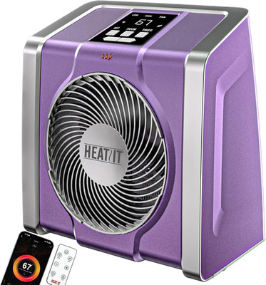 Digital Remote Control Space Heater with Timer - 1500W/750W Power
