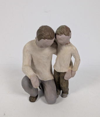 Willow Tree Vater und Sohn Figur 5-1/2'' Demdaco Susan Lordi 2000