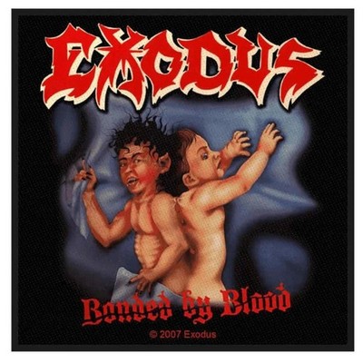 Exodus Patch · Bonded by Blood · Band Aufnäher · Offizieller Merch
