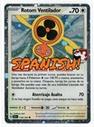 SPANISH Pokemon Prize Pack Cosmo Holo Stellar Crown 118/142 Fan Rotom