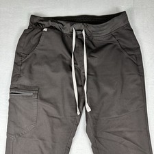 Figs Technical Collection Women's Zamora Jogger Scrub Pants Black Size Medium