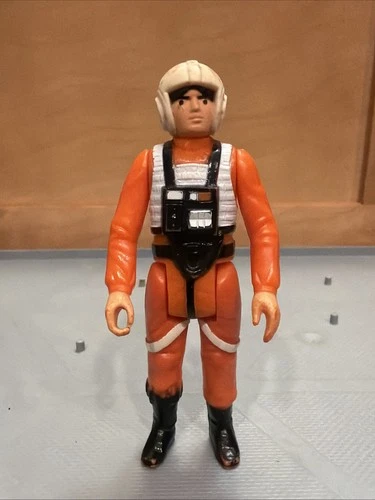 Vintage 1978 Kenner Star Wars Figure Lot Luke Skywalker X-Wing Pilot Hong Kong