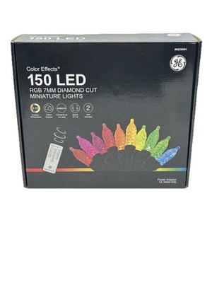 GE Color Effects 150-Count 49.6 ft Color Changing LED Christmas String Lights