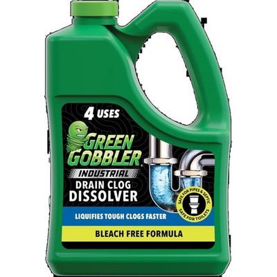 Industrial Strength Drain Clog Remover Liquid Gel for Kitchen Bath Shower Sinks