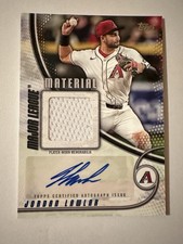2025 Topps Update Jordan Lawlar /30 Major League Material Relic Auto 10/30 dback