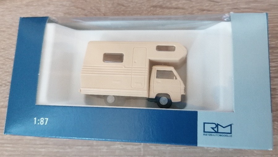 Rietze 10110 - 1/87 Hymer Camp II Neutral - New