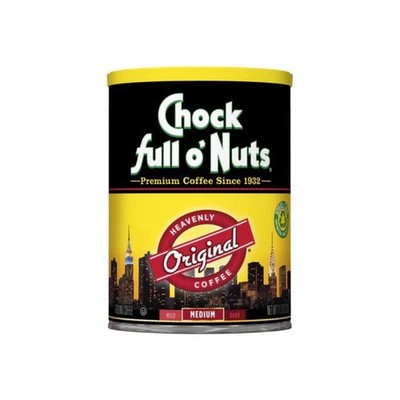 Chock Full o' Nuts Heavenly Original Ground Coffee   Premium Beans in Recycla...