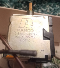 Oryginalny termostat RANCO 16(8)A250V 16A380V T107C.. RANCO T107c.. części zamienne
