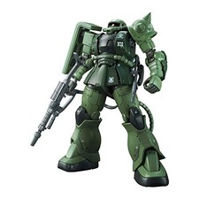 New HG Gundam THE ORIGIN Zaku II C-6/R6 type 1/144 scale color-coded plastic mod