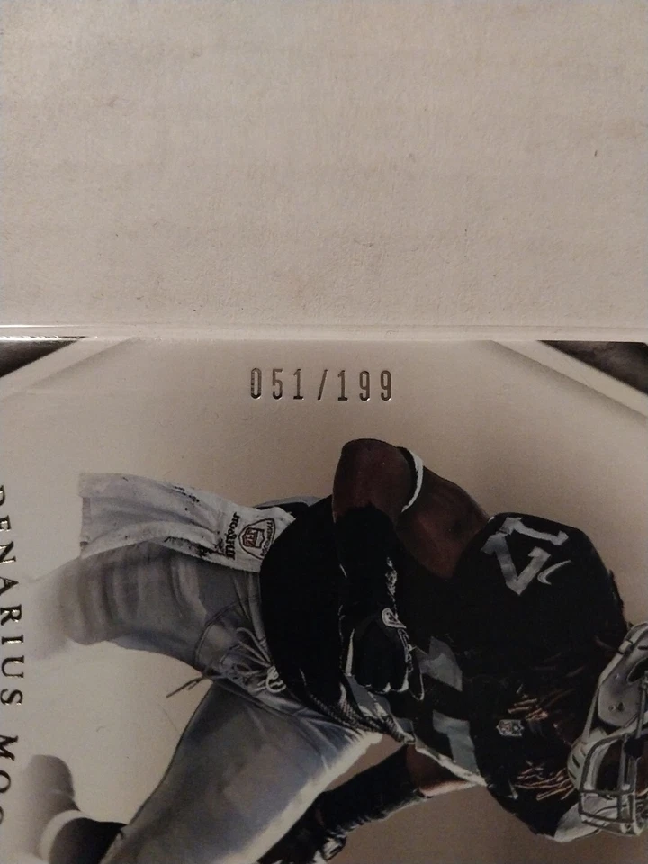 2013 Panini Prominence Denarius Moore Oakland Raiders #71 RC 051/199 - Image 3 of 3