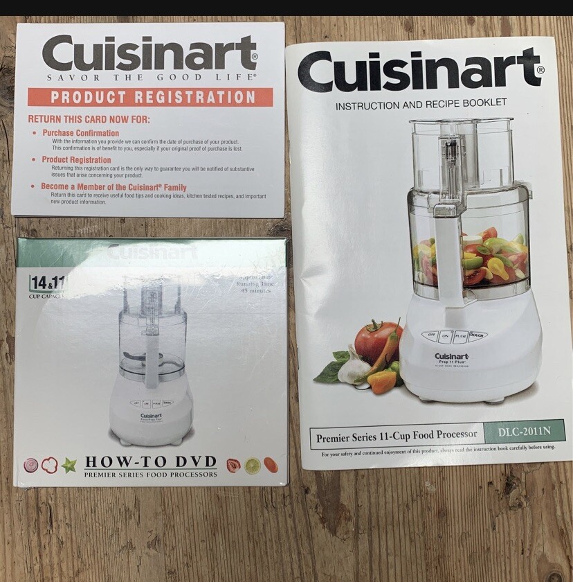 Cuisinart DLC2011N Prep 11 Plus 11-Cup Food Processor Stainless w/Attachments
